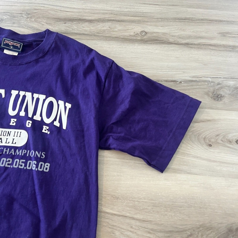 University of Mount Union Shirt Mens Medium Purple College Purple Raiders - Picture 3 of 7